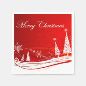 Papier van het pretfeest servetten (Voorkant)