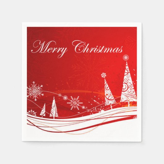 Papier van het pretfeest servetten (Voorkant)