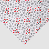 Papier van het rode grijze Scandinavische flessenp (Detail)