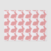 Papier van het roze polaire dot Bunnies (Voorkant)