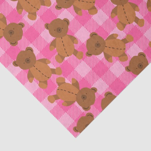 Papier van het roze Teddy Bear (Detail)