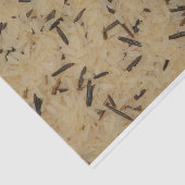 Papier van langkorrelige rijst en van wilde rijst (Detail)