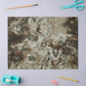 papier van marmerweefsel van aardetinten (Craft)