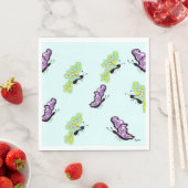 Papier van Napkin Butterflies Servetten (Insitu)