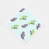 Papier van Napkin Butterflies Servetten (Hoek)