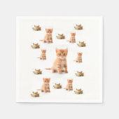 Papier van Napkins Cat Servetten (Voorkant)