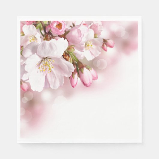 Papier van Napkins-Cherry Blossom Servetten (Voorkant)