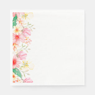 Papier van Napkins-Floral Servet