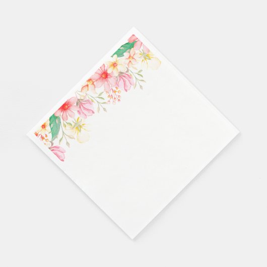 Papier van Napkins-Floral Servet (Hoek)
