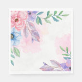 Papier van Napkins-Floral Servet (Voorkant)
