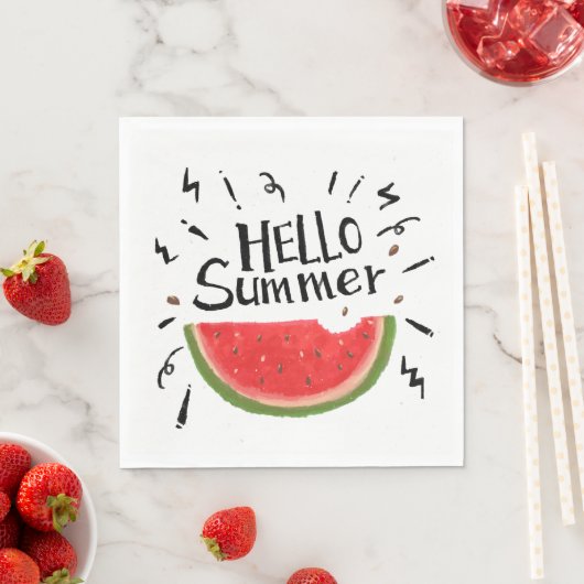 Papier van Napkins-Watermelon Servet (Insitu)