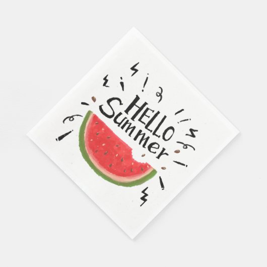 Papier van Napkins-Watermelon Servet (Hoek)