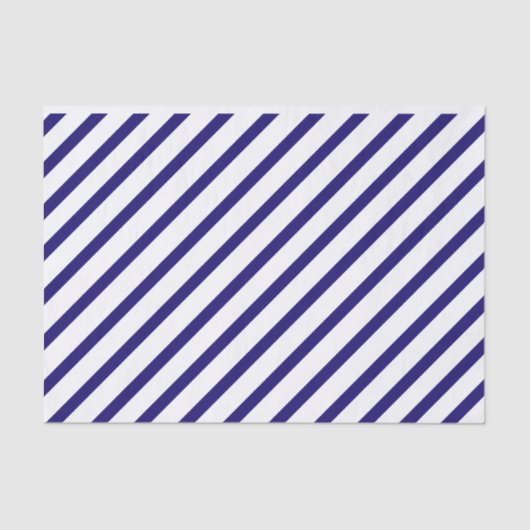 Papier van Navy Blue Stripe (Voorkant)