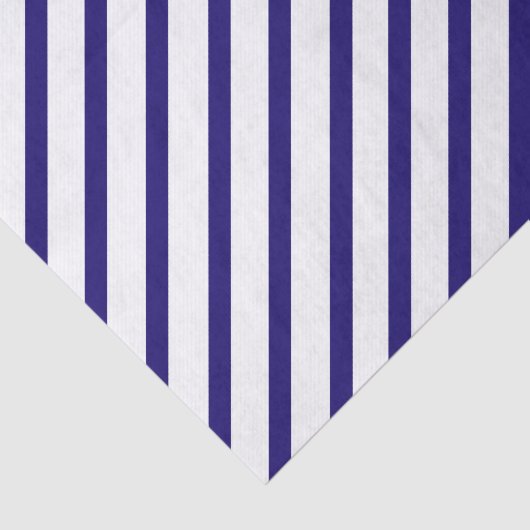 Papier van Navy Blue Stripe (Detail)