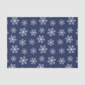 Papier van Navy Snowflake (Voorkant)