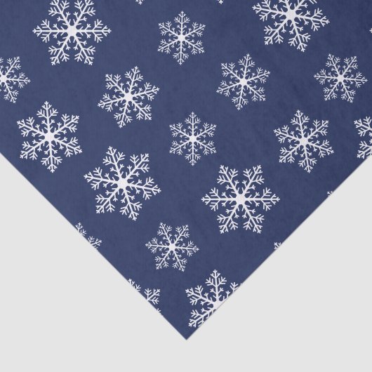 Papier van Navy Snowflake (Detail)