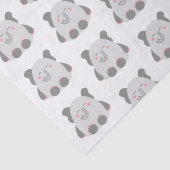 Papier van olifanten, van de soort Cute kawaii (Detail)