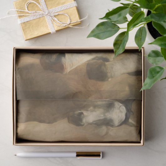 Papier van paardenstampweefsel (Geschenk)