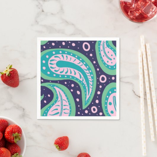 papier van Paisley Napkin Servet (Insitu)