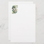 Papier van papavers (Voorkant / Achterkant)