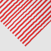 Papier van rood en wit gestreept weefsel (Detail)