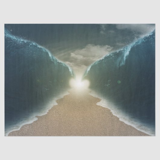 Papier van rood zee (Voorkant)