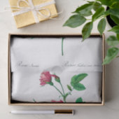 Papier van Rosa Inermis Redoute (Geschenk)