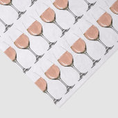 papier van roséwijnglas (Detail)