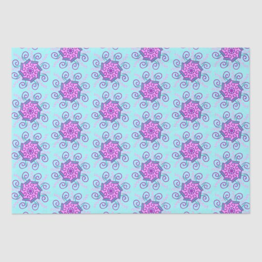 Papier van roze en munt (Voorkant)