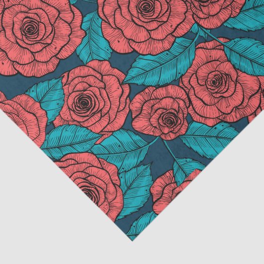 Papier van rozenrog (Detail)