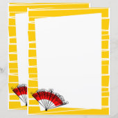 Papier van Spaanse ventilatorband (Voorkant / Achterkant)