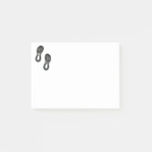 Papier van sportschoenen post-it® notes (Voorkant)