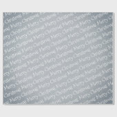 Papier van White Merry kerstkraft  (Vlak)