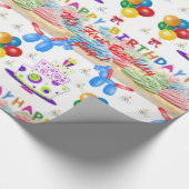 Papier Verjaardag Juli, 1 Mijn Eerste Verjaardag (Hoek)