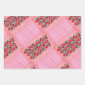 Papier verpakken in een set van drie vellen (Voorkant 3)