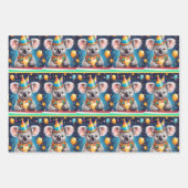 Papier verpakken in een set van drie vellen (Voorkant 2)