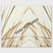 PAPIER VERPAKKEN MET BEWERKBARE TEKST (Vlak)