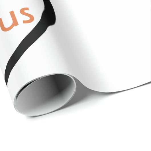 Papier verpakken naar de grote 50e verjaardag (Rol Hoek)