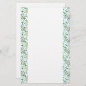 Papier-vetplanten Briefpapier (Voorkant / Achterkant)