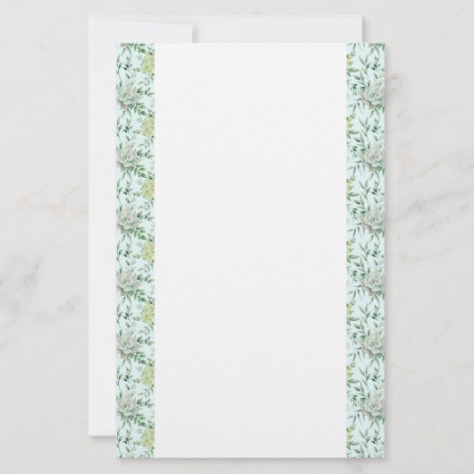 Papier-vetplanten Briefpapier (Voorkant)