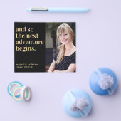 PAPIER Volgende uitnodiging van het Afstuderen van Flyer (Enkel)