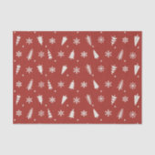 Papier voor aangepast kerstviercapatroon (Voorkant)