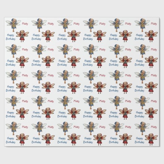 Papier voor aangepaste opvulling van feiries (Vlak)