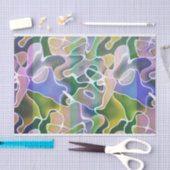 Papier voor Abstracte stripes voor afscheiding van (Craft)