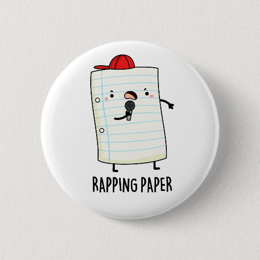 Papier voor afschilfering ronde button 5,7 cm (Voorkant)