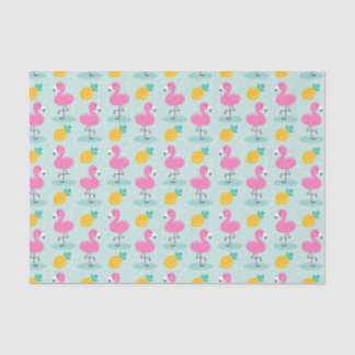 Papier voor ananas flamingo