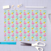 Papier voor ananas flamingo (Craft)