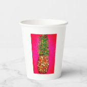 Papier voor ananas papieren bekers (Achterkant)