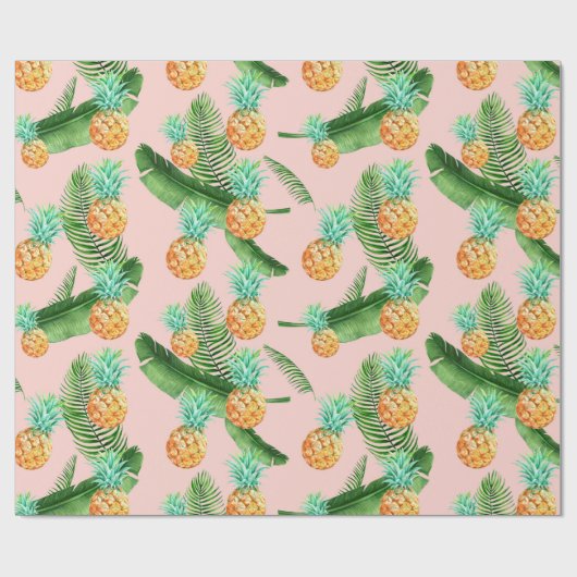 Papier voor ananassap (Vlak)