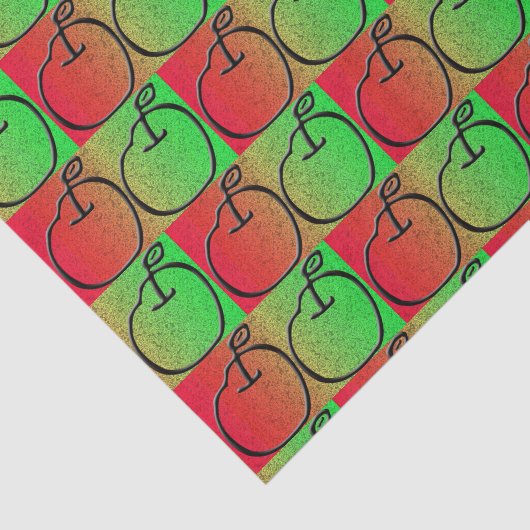 Papier voor appelweefsel (Detail)